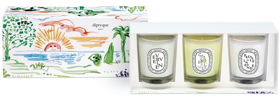 Diptyque Set Mit 3 Kleinen Duftkerzen Wholesale