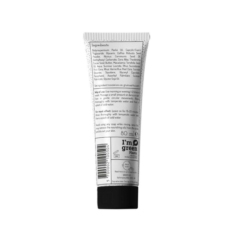 Grums Espresso Face Scrub Clearance