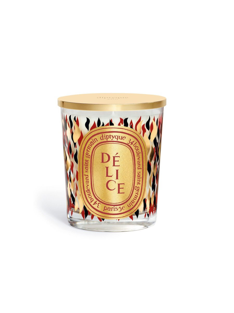 Diptyque Kerze Delice (Kostlichkeit) Online