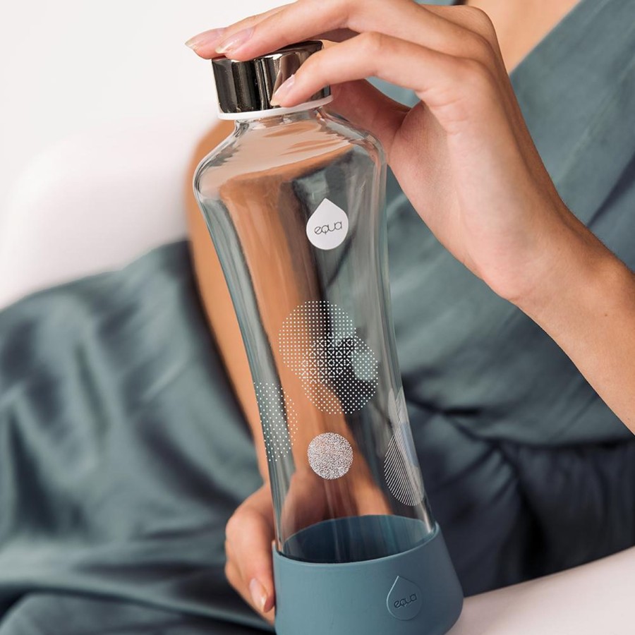 Equa Metallic Silver Squeeze Bottle Clearance