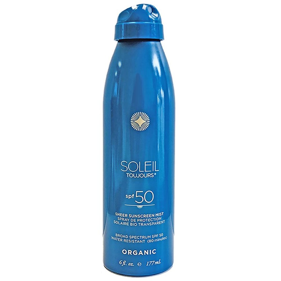 Soleil Toujours Organic Sheer Sunscreen Mist-Lsf 50 Clearance